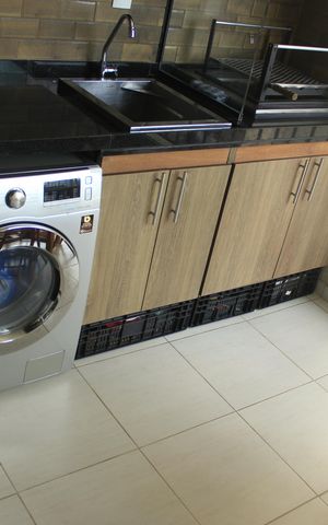 Studio à venda com 38m², 1 quarto e 1 vagaVaranda gourmet