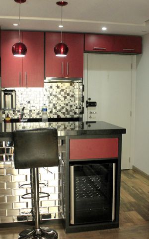 Studio à venda com 38m², 1 quarto e 1 vagaSala