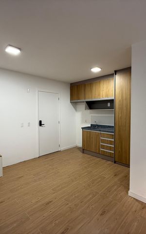 Studio à venda com 25m², 1 quarto e sem vaga
