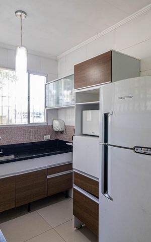 Casa de condomínio à venda com 92m², 2 quartos e 1 vaga Casa de condomínio à venda com 92m², 2 quartos e 1 vagaCozinha