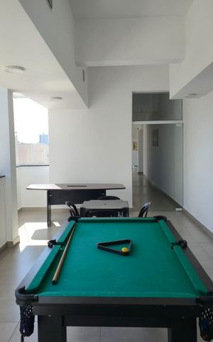 Apartamento à venda com 44m², 2 quartos e 1 vaga Apartamento à venda com 44m², 2 quartos e 1 vagaSalão de jogos