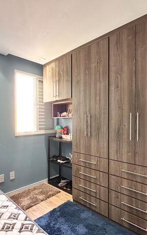 Apartamento à venda com 83m², 3 quartos e 2 vagasQuarto