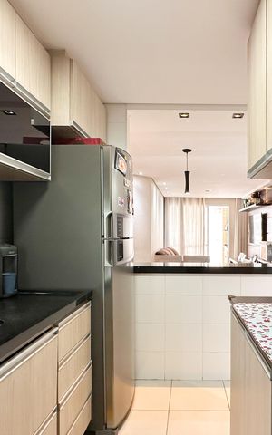 Apartamento à venda com 83m², 3 quartos e 2 vagasCozinha