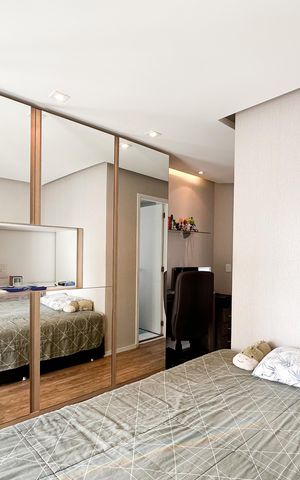 Apartamento à venda com 83m², 3 quartos e 2 vagasSuíte 