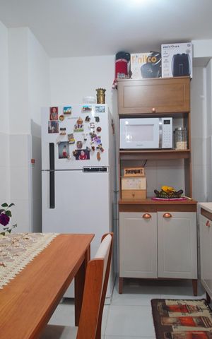 Apartamento à venda com 63m², 1 quarto e 1 vagaCozinha