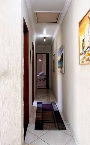 Casa à venda com 130m², 3 quartos e 2 vagas Casa à venda com 130m², 3 quartos e 2 vagasAcesso aos Quartos
