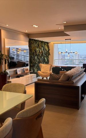 Apartamento à venda com 109m², 3 quartos e 2 vagas Apartamento à venda com 109m², 3 quartos e 2 vagasSala