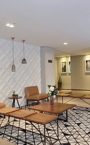 Apartamento à venda com 76m², 3 quartos e 2 vagasHall de entrada