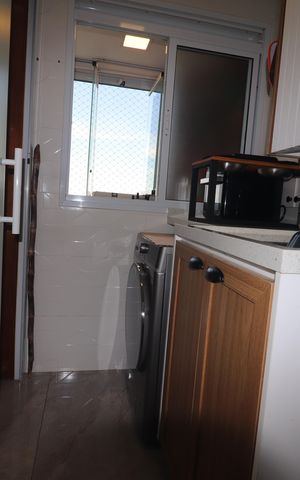 Apartamento à venda com 76m², 3 quartos e 2 vagasÁrea de Serviço