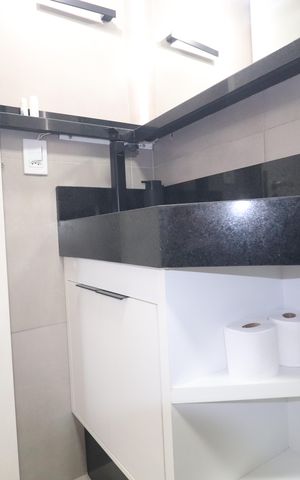 Apartamento à venda com 76m², 3 quartos e 2 vagasBanheiro 2