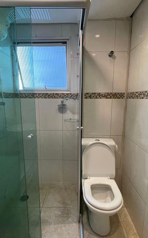 Apartamento à venda com 65m², 3 quartos e 1 vaga Apartamento à venda com 65m², 3 quartos e 1 vagaBanheiro social