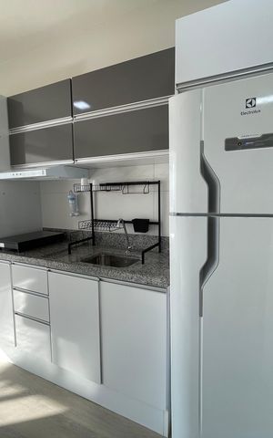 Studio para alugar com 25m², 1 quarto e sem vaga Studio para alugar com 25m², 1 quarto e sem vagaStudio - Cozinha