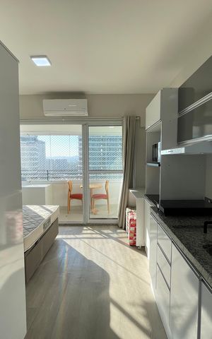 Studio para alugar com 25m², 1 quarto e sem vaga Studio para alugar com 25m², 1 quarto e sem vagaStudio
