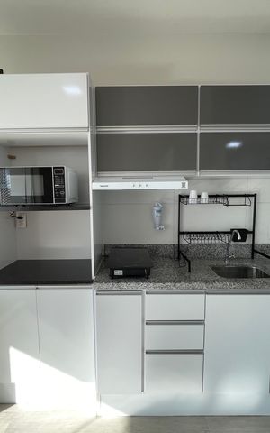 Studio para alugar com 25m², 1 quarto e sem vaga Studio para alugar com 25m², 1 quarto e sem vagaStudio - Cozinha