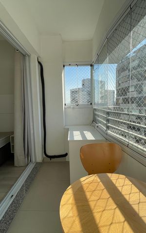 Studio para alugar com 25m², 1 quarto e sem vaga Studio para alugar com 25m², 1 quarto e sem vagaVaranda