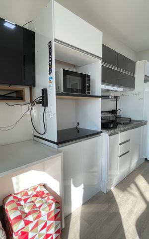 Studio para alugar com 25m², 1 quarto e sem vaga Studio para alugar com 25m², 1 quarto e sem vagaStudio - Cozinha