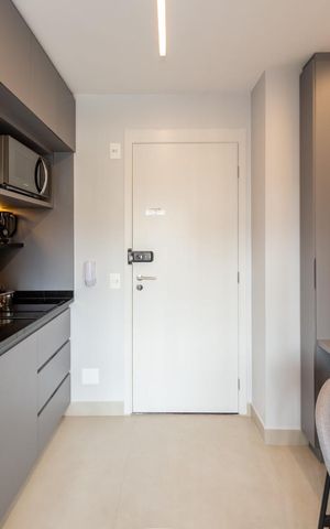 Apartamento à venda com 21m², 1 quarto e sem vaga Apartamento à venda com 21m², 1 quarto e sem vagaCozinha
