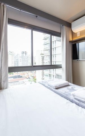Apartamento à venda com 21m², 1 quarto e sem vaga Apartamento à venda com 21m², 1 quarto e sem vagaSala/Quarto