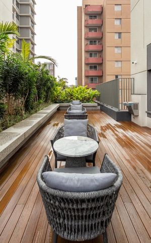 Apartamento à venda com 21m², 1 quarto e sem vaga Apartamento à venda com 21m², 1 quarto e sem vagaÁrea externa
