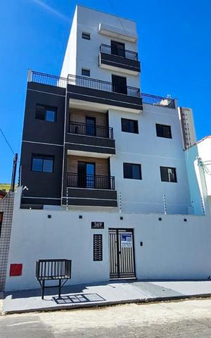 Apartamento à venda com 32m², 2 quartos e sem vagaFachada 