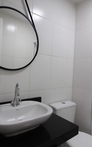 Apartamento à venda com 70m², 2 quartos e 1 vagaBanheiro Social