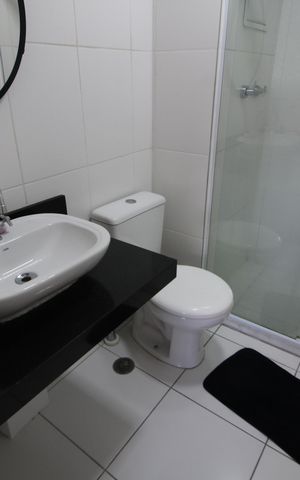 Apartamento à venda com 70m², 2 quartos e 1 vagaBanheiro Social