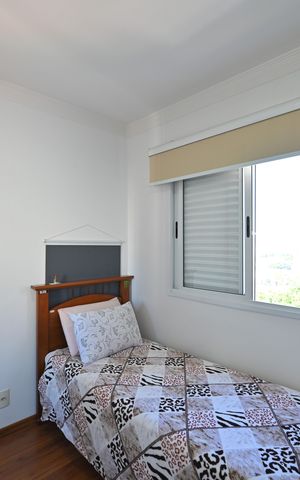 Apartamento à venda com 82m², 3 quartos e 2 vagasQuarto 2