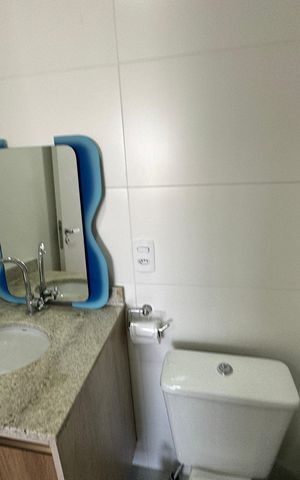 Apartamento para alugar com 43m², 1 quarto e 1 vaga Apartamento para alugar com 43m², 1 quarto e 1 vagaBanheiro
