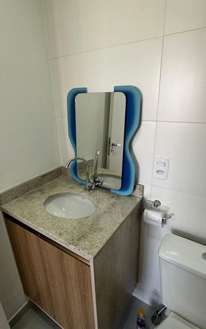 Apartamento para alugar com 43m², 1 quarto e 1 vaga Apartamento para alugar com 43m², 1 quarto e 1 vagaBanheiro