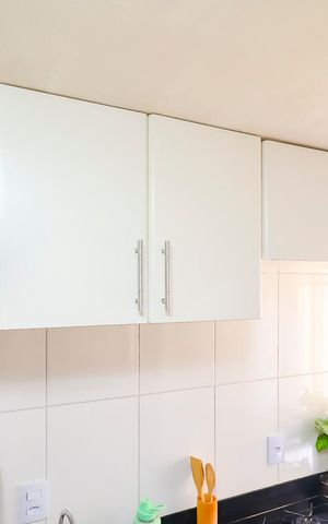 Apartamento à venda com 58m², 2 quartos e 1 vagaCozinha e Área de Serviço