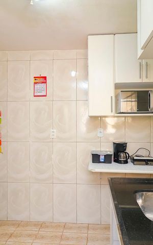 Apartamento à venda com 58m², 2 quartos e 1 vagaCozinha e Área de Serviço