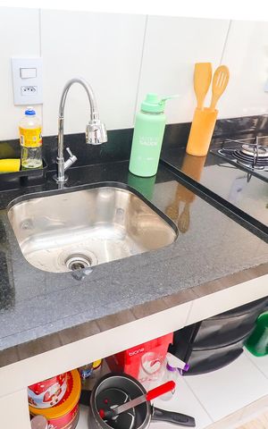 Apartamento à venda com 58m², 2 quartos e 1 vagaCozinha e Área de Serviço