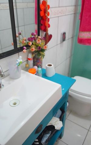 Casa à venda com 100m², 2 quartos e 1 vagaBanheiro Corredor