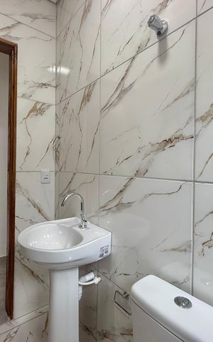 Apartamento para alugar com 55m², 1 quarto e sem vagaBanheiro 