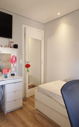 Apartamento à venda com 95m², 3 quartos e 2 vagasQuarto 2