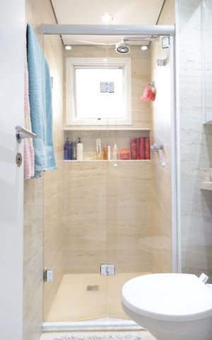 Apartamento à venda com 95m², 3 quartos e 2 vagasBanheiro