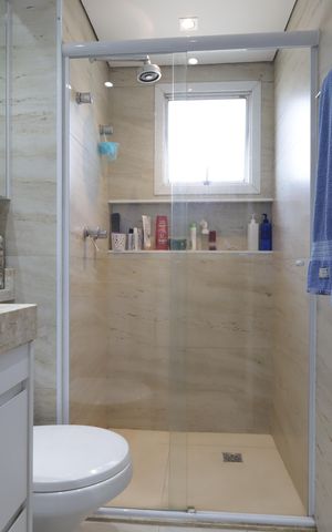 Apartamento à venda com 95m², 3 quartos e 2 vagasBanheiro da Suíte