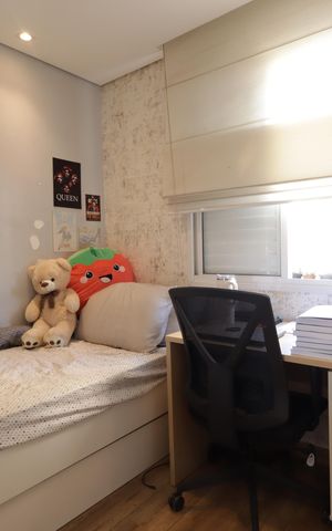 Apartamento à venda com 95m², 3 quartos e 2 vagasQuarto 2