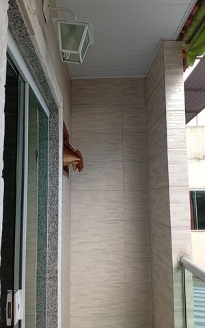 Casa para alugar com 55m², 2 quartos e 1 vaga Casa para alugar com 55m², 2 quartos e 1 vagaVaranda do Quarto 1