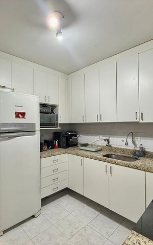 Casa à venda com 80m², 2 quartos e 1 vagaCozinha 