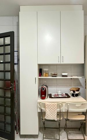 Casa à venda com 80m², 2 quartos e 1 vagaCozinha 