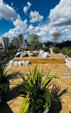 Studio para alugar com 31m², 1 quarto e sem vaga Studio para alugar com 31m², 1 quarto e sem vagaÁrea externa