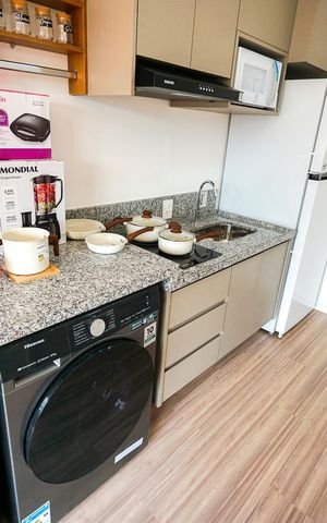 Studio para alugar com 25m², 1 quarto e sem vaga Studio para alugar com 25m², 1 quarto e sem vagaPia