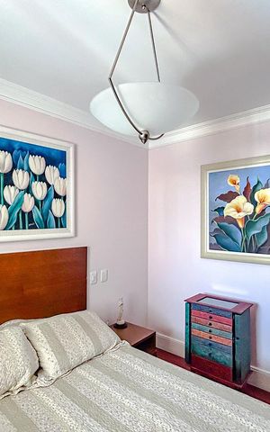 Apartamento à venda com 125m², 4 quartos e 3 vagasQuarto 1 - Suíte