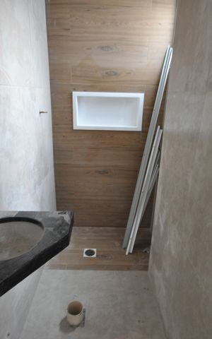 Casa para alugar com 80m², 3 quartos e 1 vagaBanheiro Social