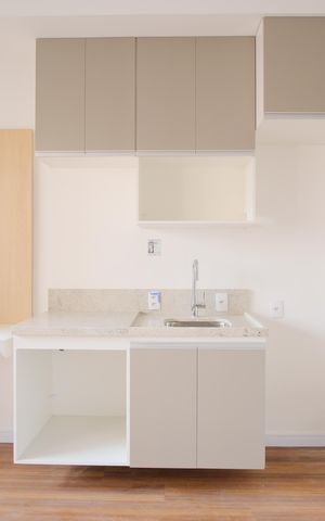 Studio à venda com 29m², 1 quarto e sem vagaCozinha