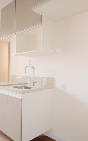 Studio à venda com 29m², 1 quarto e sem vagaCozinha