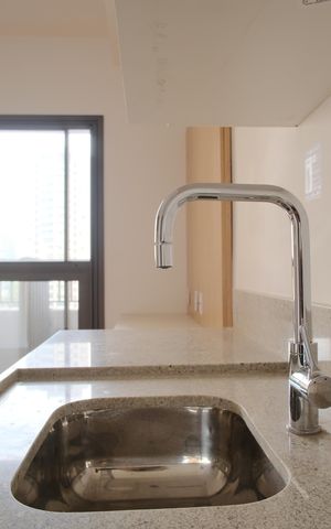 Studio à venda com 29m², 1 quarto e sem vagaCozinha