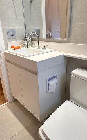 Apartamento à venda com 234m², 4 quartos e 4 vagas Apartamento à venda com 234m², 4 quartos e 4 vagasBanheiro da Suíte