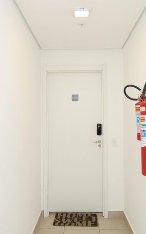 Apartamento para alugar com 32m², 2 quartos e sem vagaÁrea comum - Saguão do andar